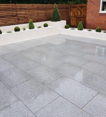 Blue Black Granite Paving