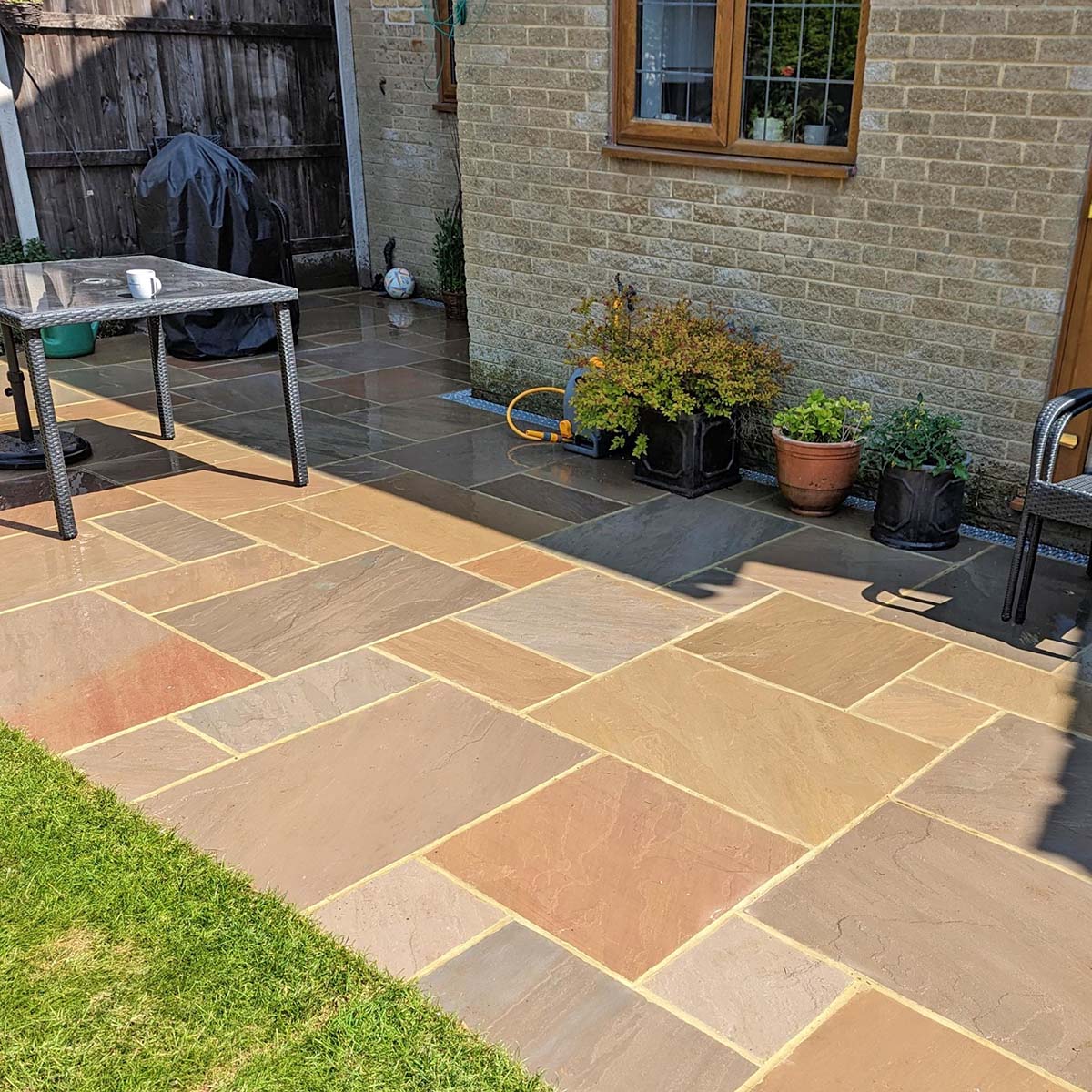 Raj Green Sandstone Paving