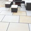 Sawn Mint Sandstone Paving