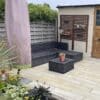 sawn mint sandstone paving