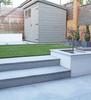 Silver Grey Granite Paving