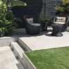 Silver Grey Granite Paving 600x600