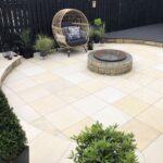 Sawn Mint Sandstone Paving