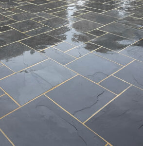 Brazilian Black Slate Paving