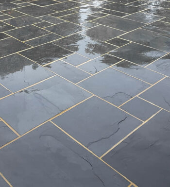 Brazilian Black Slate Paving