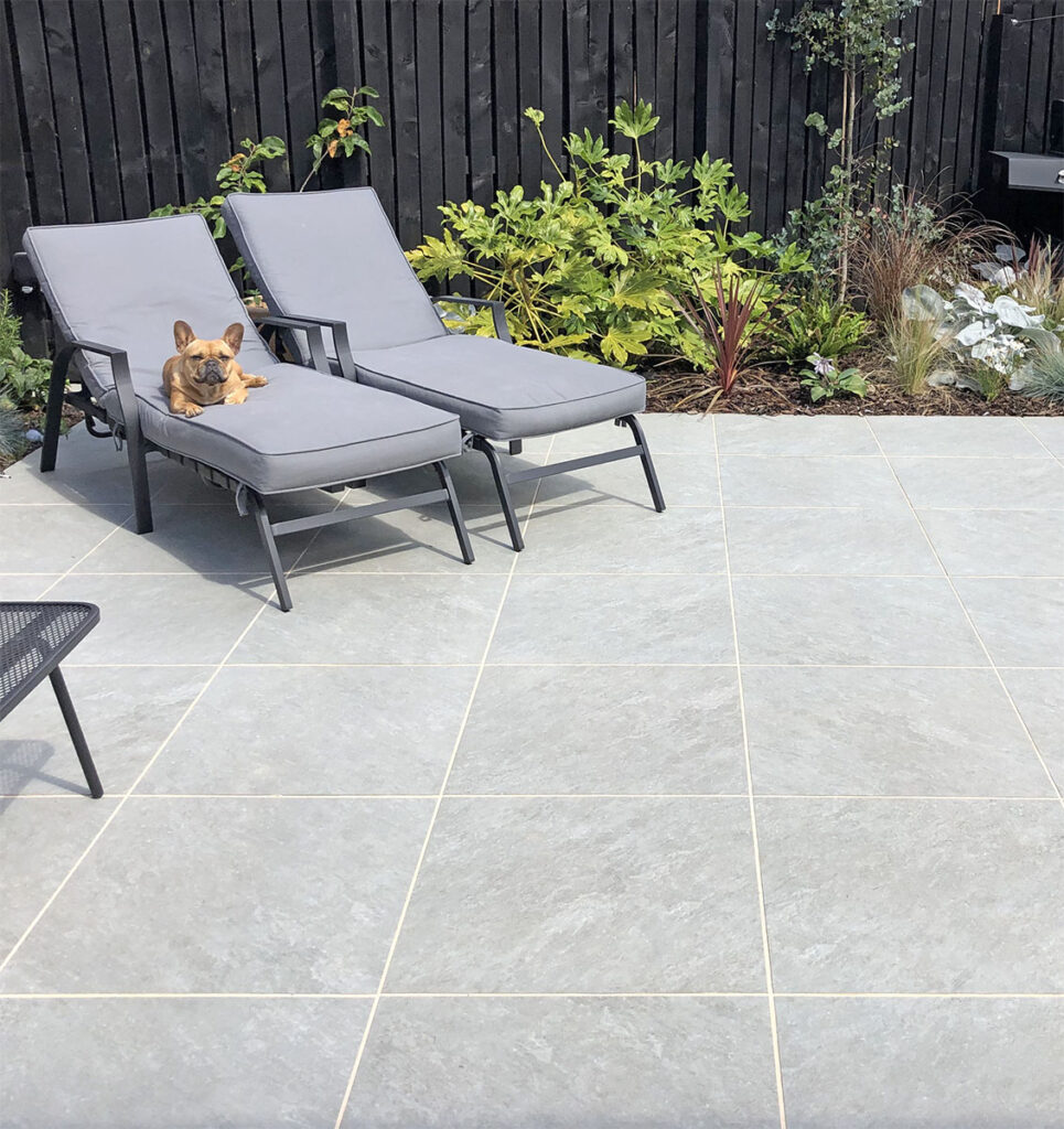 Silver Grey Porcelain Paving