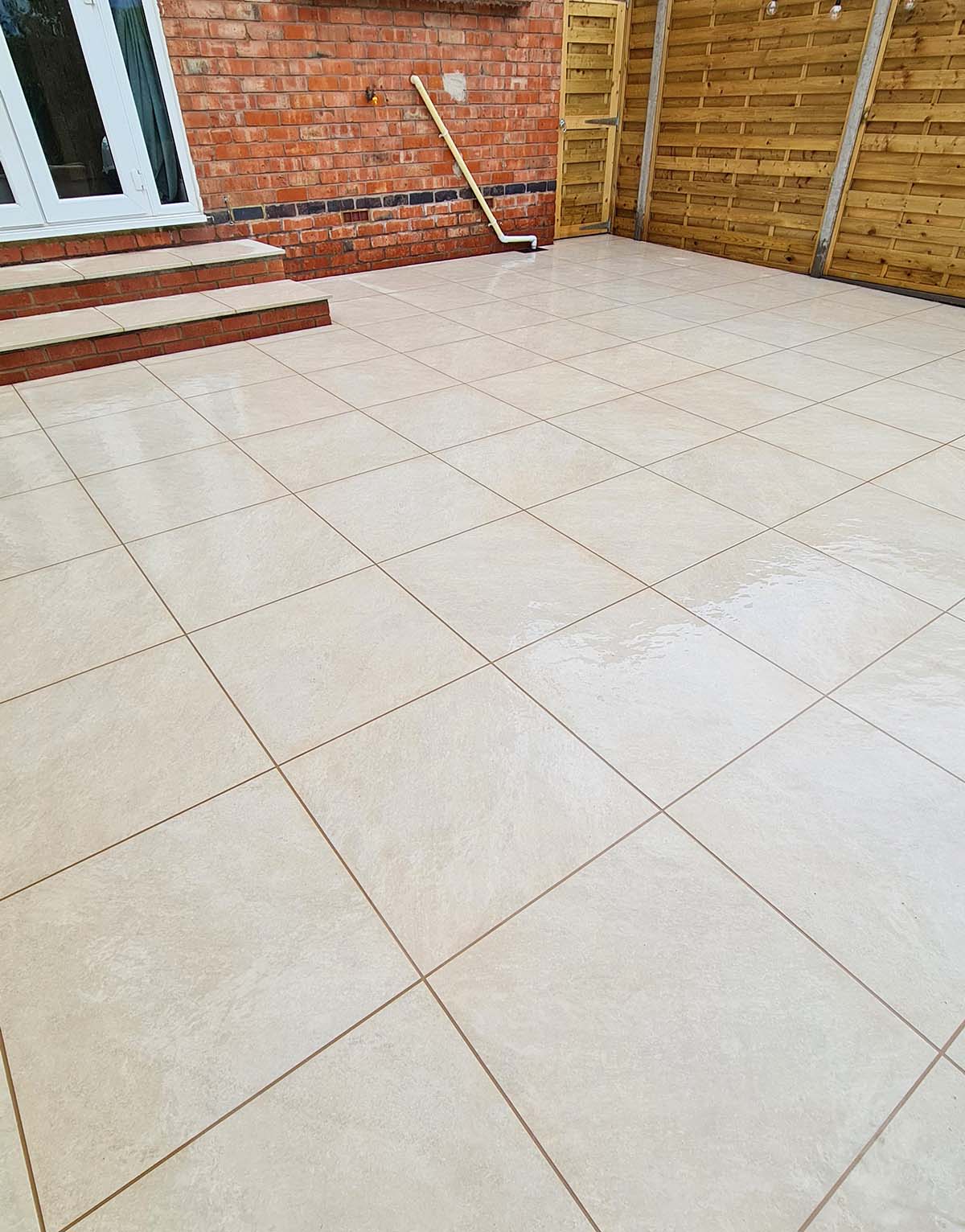 White Porcelain Paving