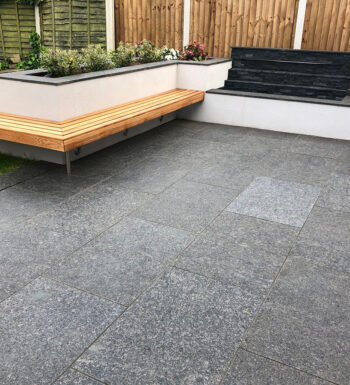 Black Granite Paving