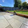 grey indian sandstone paving