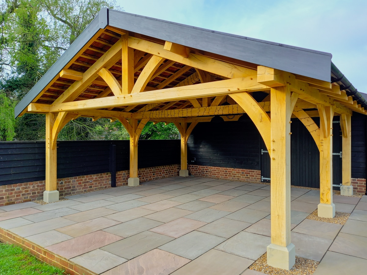 Autumn Brown Sandstone Paving