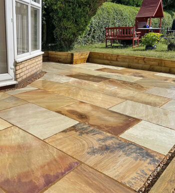 Fossil Mint Sandstone Paving