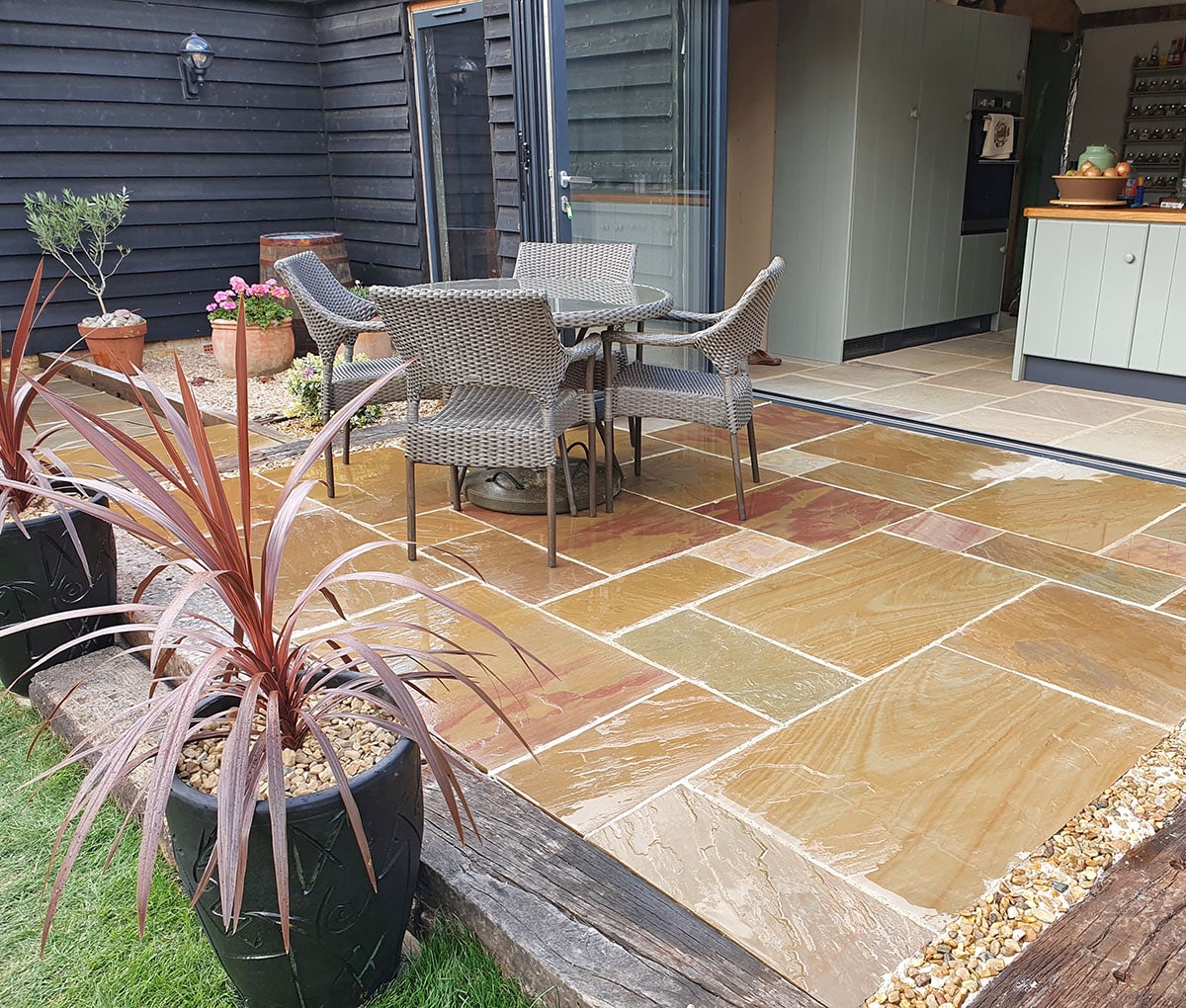 Rippon Buff Sandstone Paving