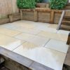 Sawn Mint Sandstone Paving