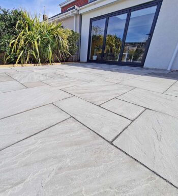 Kandla Grey Riven Sandstone Paving