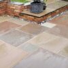 Raj Green Tumbled Sandstone Paving