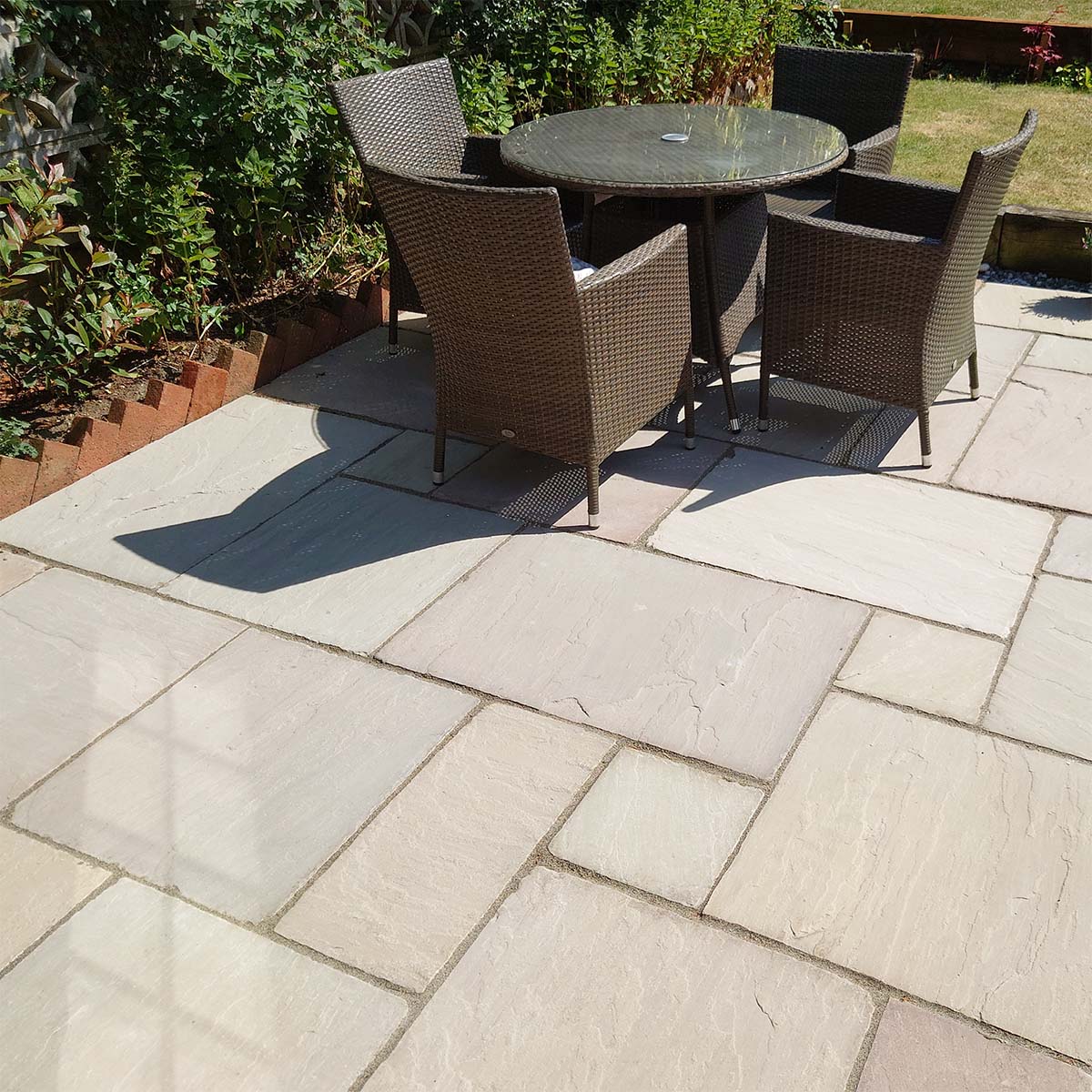 Raj Green Sandstone Paving