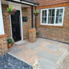 Autumn Brown Sandstone Paving