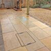 Yellow Limestone Paving