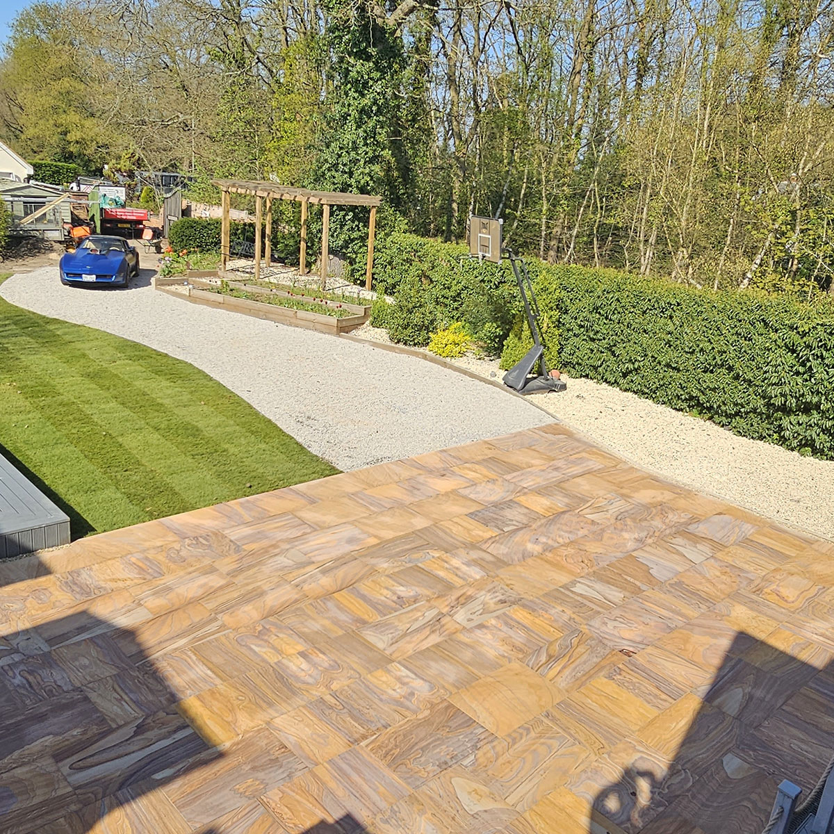 Rainbow Sandstone Paving