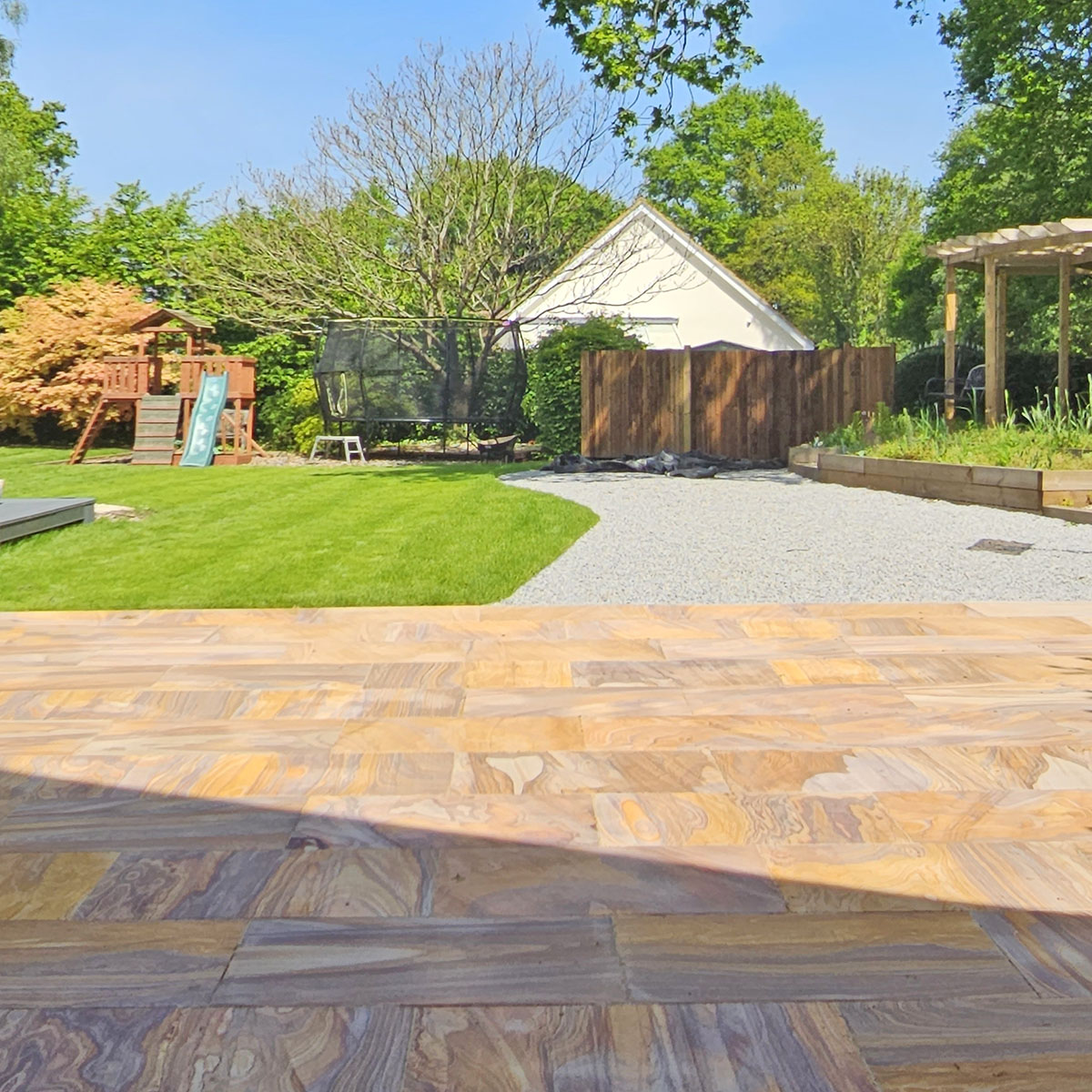 Rainbow Sandstone Paving