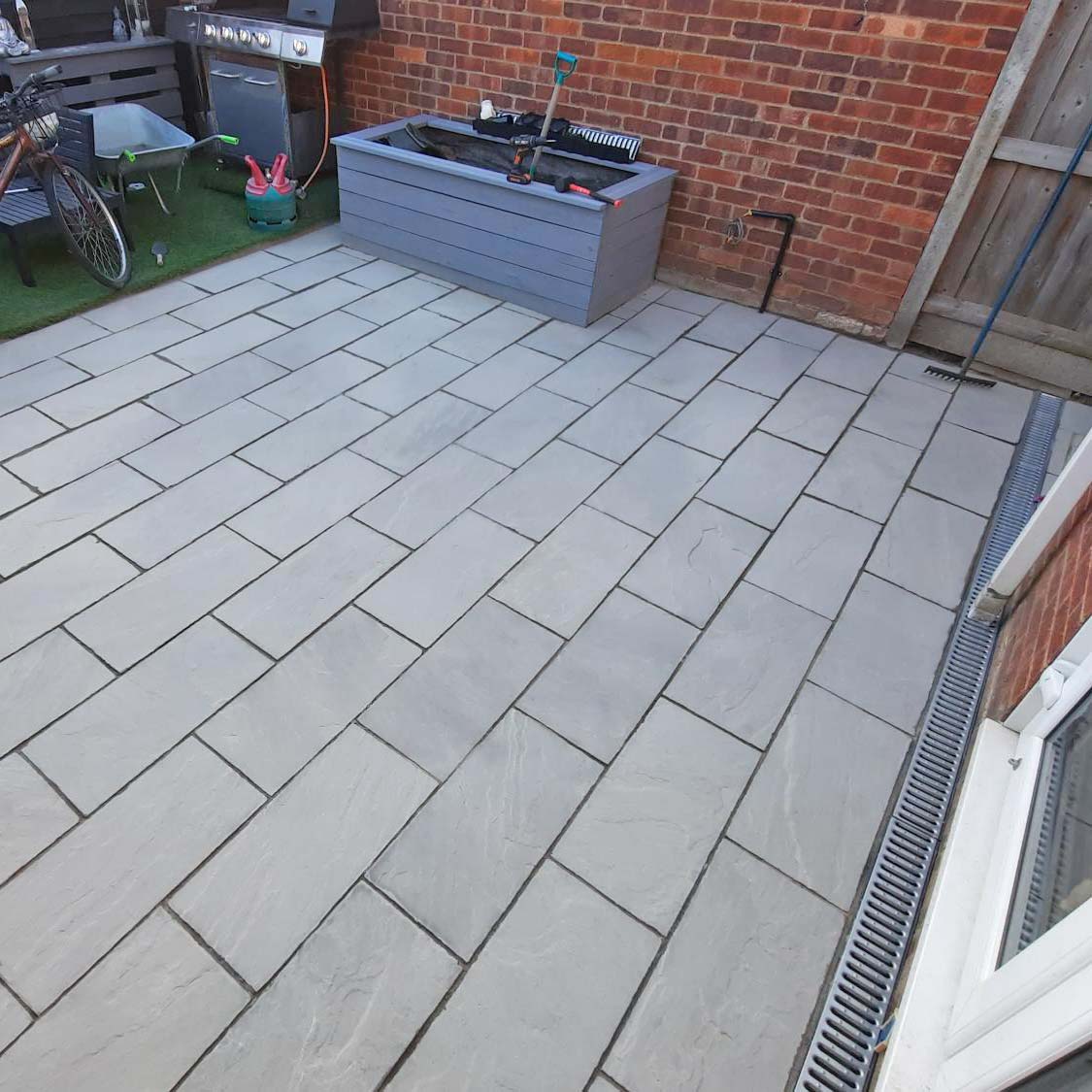 Kandla Grey Sandstone Paving