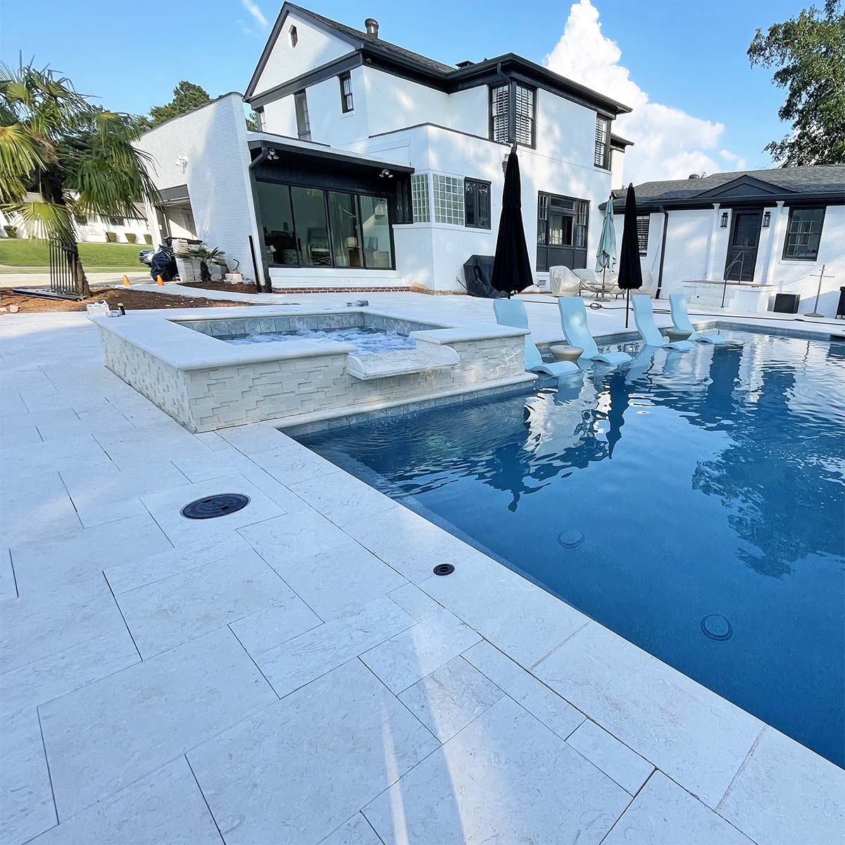 Travertine Paving