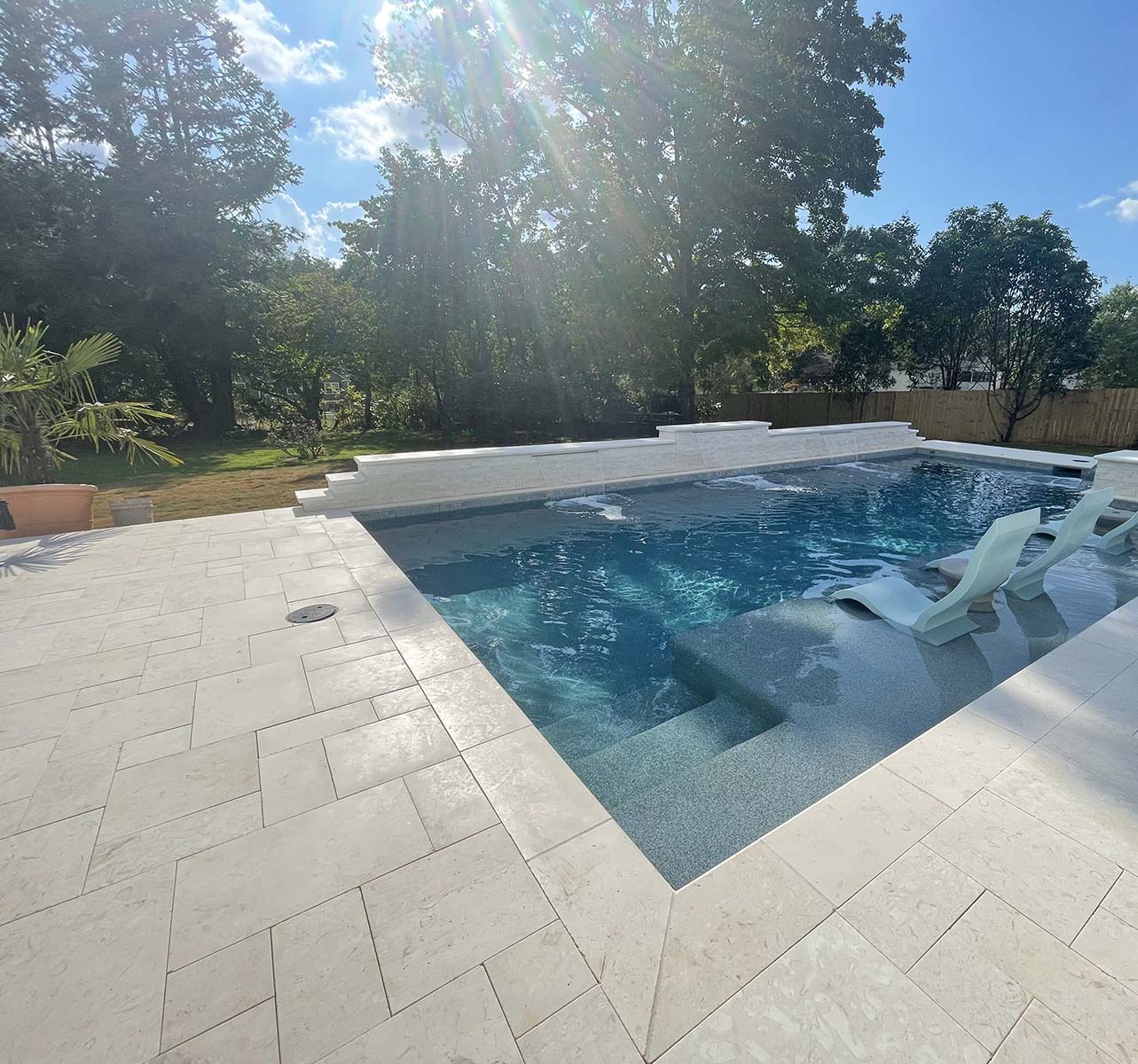 Travertine Paving