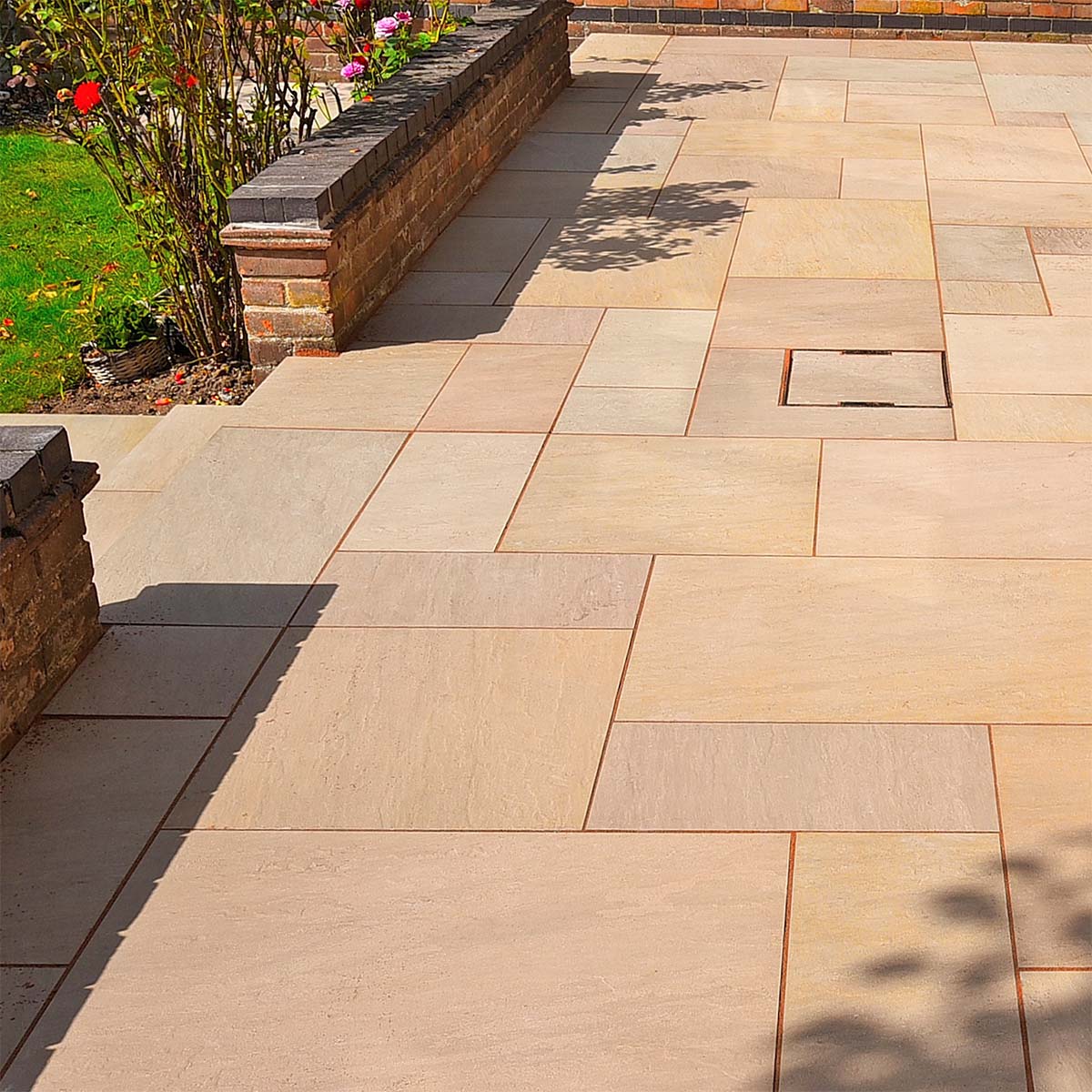 Raj Green Porcelain Paving