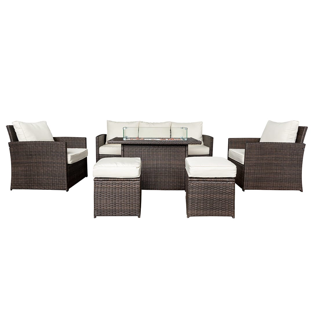 brown rattan patio furniture